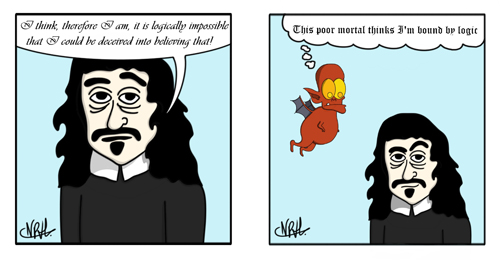 Descartes comic